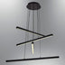 Lustra L1244 Chandelier, Negru, SKU 414LRC1245