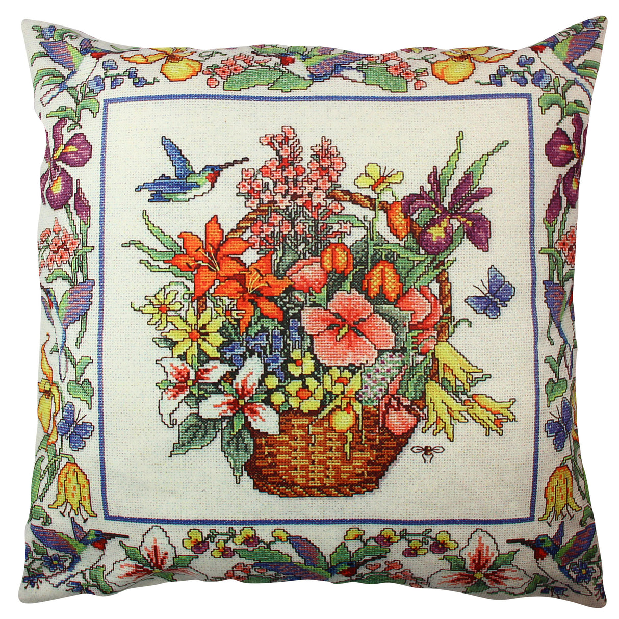 Pernă decorativă A11835, Multicolor, 43x43 cm