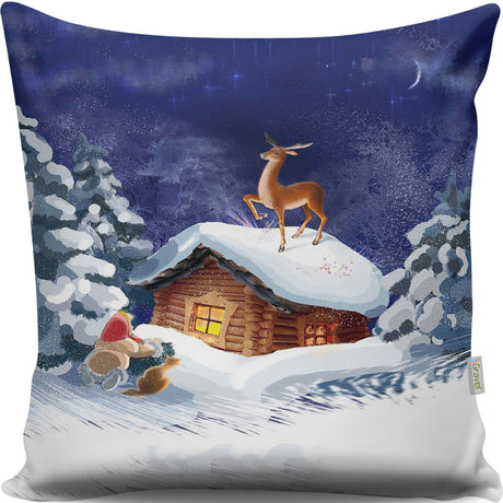 Pernă decorativă A13004, Multicolor, 43x43 cm