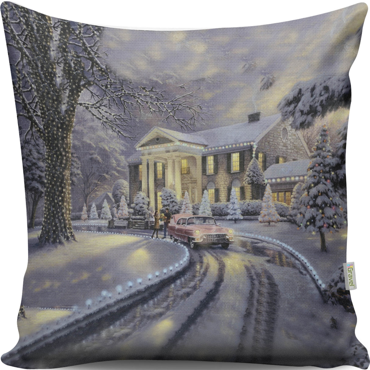 Pernă decorativă A13008, Multicolor, 43x43 cm