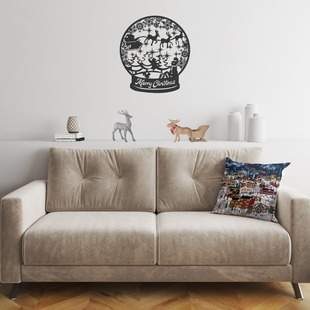 Pernă decorativă A13028, Multicolor, 43x43 cm