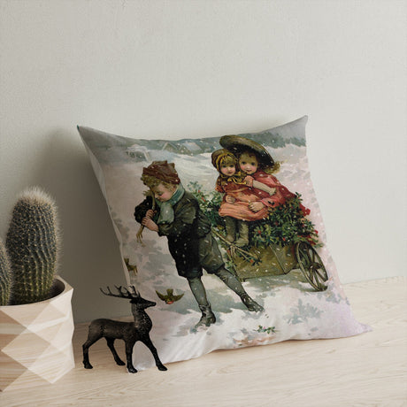 Pernă decorativă A13033, Multicolor, 43x43 cm