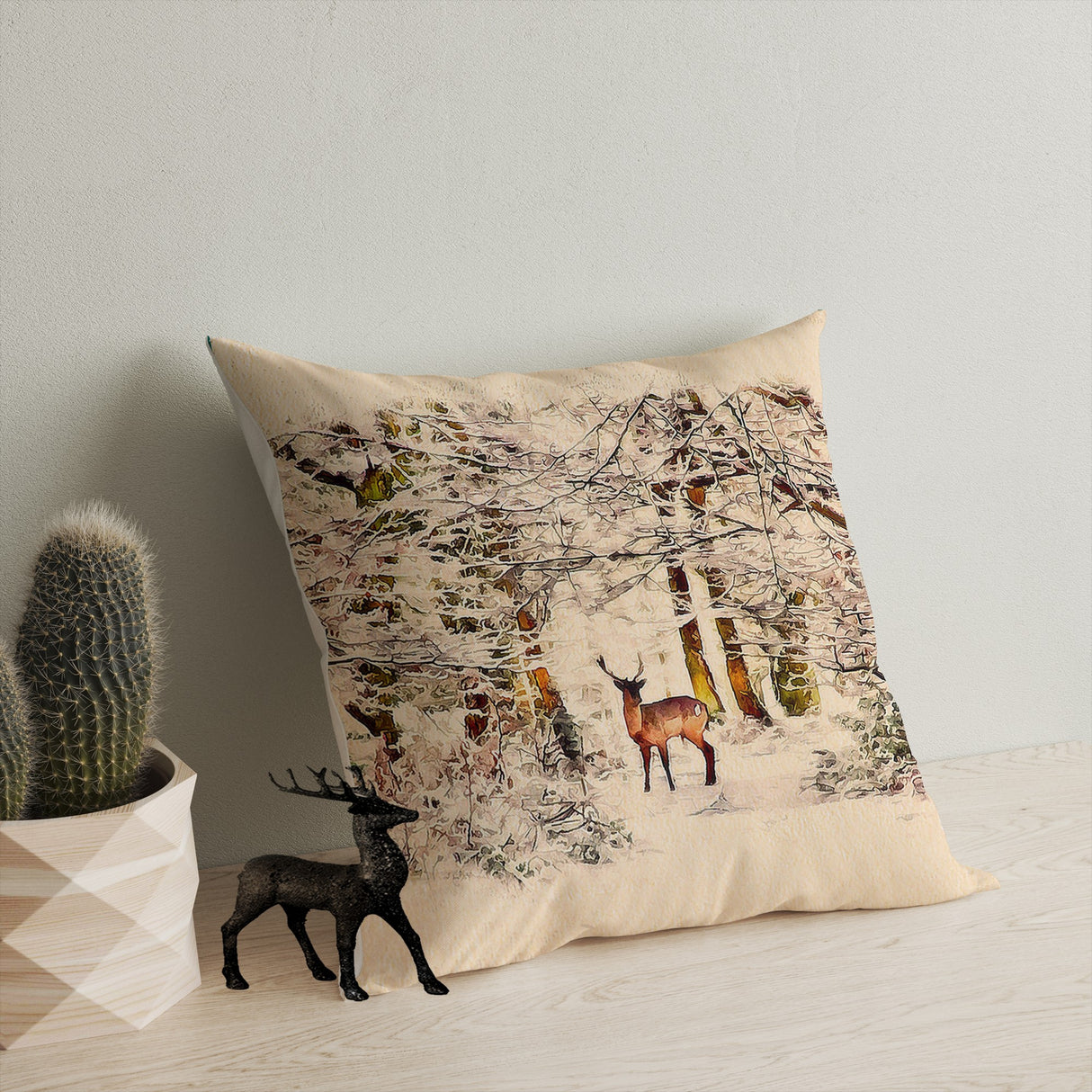 Pernă decorativă A13043, Multicolor, 43x43 cm