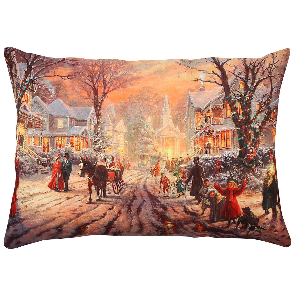 Pernă decorativă A50911, Multicolor, 33x48 cm