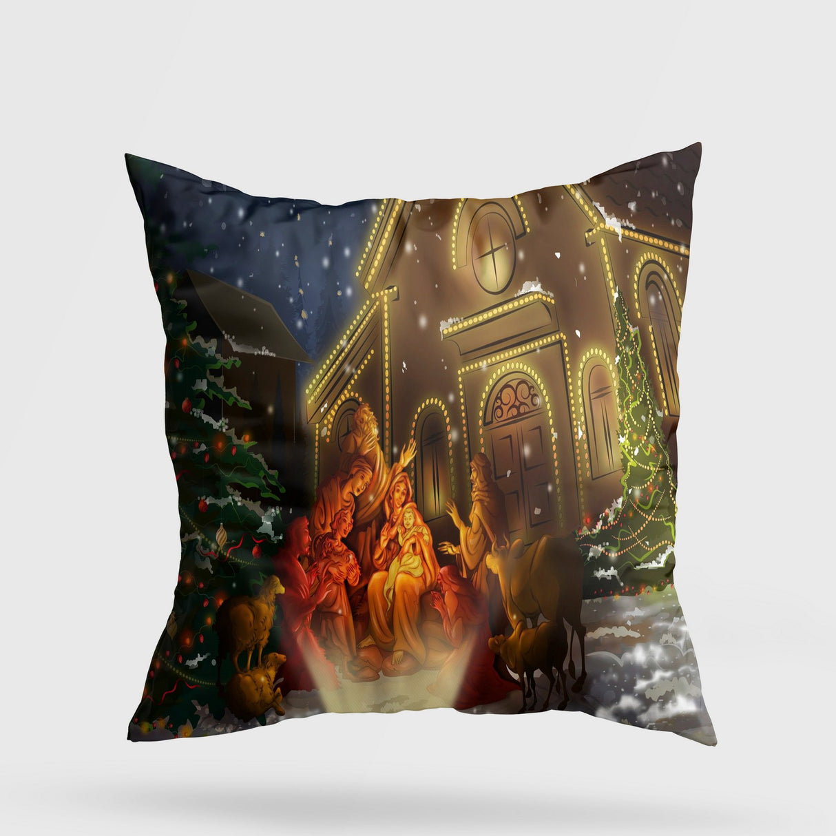 Pernă decorativă YY202356, Multicolor, 43x43 cm