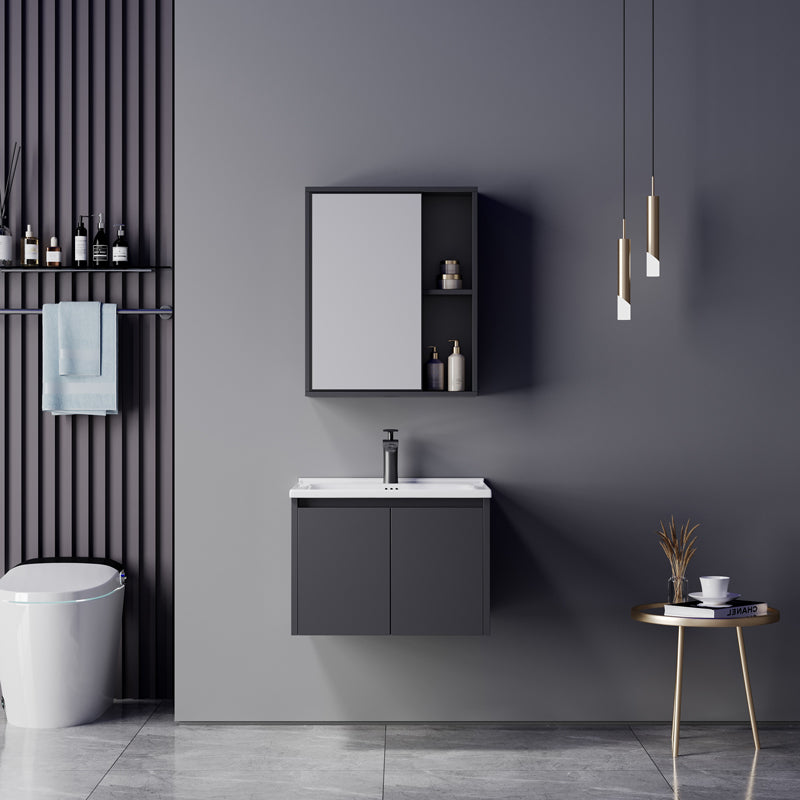 Dulap de baie Chinky, Placaj, Diverse culori, 60x47x48 cm - Antracit | SKU: 425-000003 | Dulap de baie Chinky, Placaj, 60x47x48 cm, varianta Antracit, produs pentru amenajarea locuinței, disponibil online în România la CasaMob