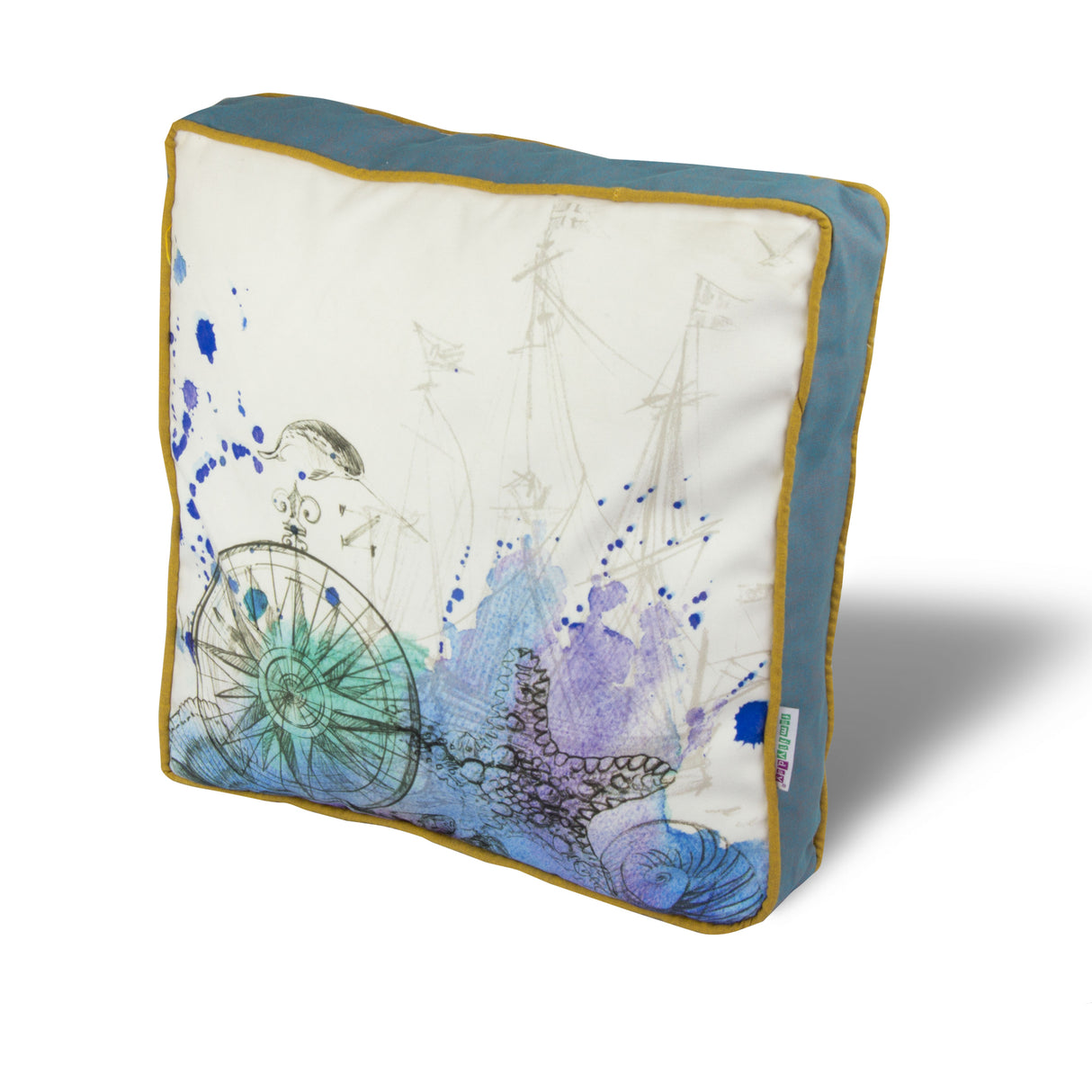 Pernă decorativă YM1173, Multicolor, 42x42 cm