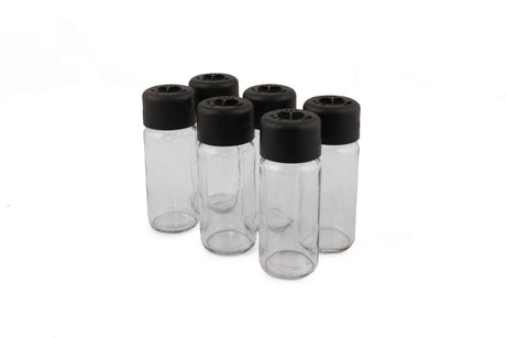 Set borcane de condimente Star, Transparent, 6x10x6 cm