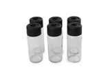 Set borcane de condimente Star, Transparent, 6x10x6 cm