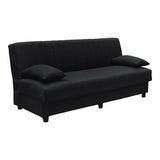 Canapea extensibilă Romina, 3 locuri, cu spațiu de depozitare, Stofă, Diverse culori, 180x75x85 cm - Antracit | SKU: 438-000001 | Canapea extensibilă Romina, 3 locuri, cu spațiu de depozitare, Stofă, 180x75x85 cm, varianta Antracit, produs pentru amenajarea locuinței, disponibil online în România la CasaMob