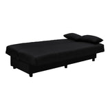 Canapea extensibilă Romina, 3 locuri, cu spațiu de depozitare, Stofă, Diverse culori, 180x75x85 cm - Antracit | SKU: 438-000001 | Canapea extensibilă Romina, 3 locuri, cu spațiu de depozitare, Stofă, 180x75x85 cm, varianta Antracit, produs pentru amenajarea locuinței, disponibil online în România la CasaMob