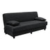 Gri | SKU: 438-000003 | Canapea extensibilă Romina, 3 locuri, cu spațiu de depozitare, Stofă, 180x75x85 cm, varianta Gri, produs pentru amenajarea locuinței, disponibil online în România la CasaMob