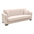 Bej | SKU: 438-000005 | Canapea extensibilă Vox, 3 locuri, cu spațiu de depozitare, Stofă, 210x84x83 cm, varianta Bej, produs pentru amenajarea locuinței, disponibil online în România la CasaMob