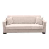 Canapea extensibilă Vox, 3 locuri, cu spațiu de depozitare, Stofă, Diverse culori, 210x84x83 cm - Bej | SKU: 438-000005 | Canapea extensibilă Vox, 3 locuri, cu spațiu de depozitare, Stofă, 210x84x83 cm, varianta Bej, produs pentru amenajarea locuinței, disponibil online în România la CasaMob