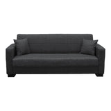 Canapea extensibilă Vox, 3 locuri, cu spațiu de depozitare, Stofă, Diverse culori, 210x84x83 cm - Gri | SKU: 438-000006 | Canapea extensibilă Vox, 3 locuri, cu spațiu de depozitare, Stofă, 210x84x83 cm, varianta Gri, produs pentru amenajarea locuinței, disponibil online în România la CasaMob