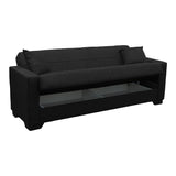 Canapea extensibilă Vox, 3 locuri, cu spațiu de depozitare, Stofă, Diverse culori, 210x84x83 cm - Antracit | SKU: 438-000007 | Canapea extensibilă Vox, 3 locuri, cu spațiu de depozitare, Stofă, 210x84x83 cm, varianta Antracit, produs pentru amenajarea locuinței, disponibil online în România la CasaMob