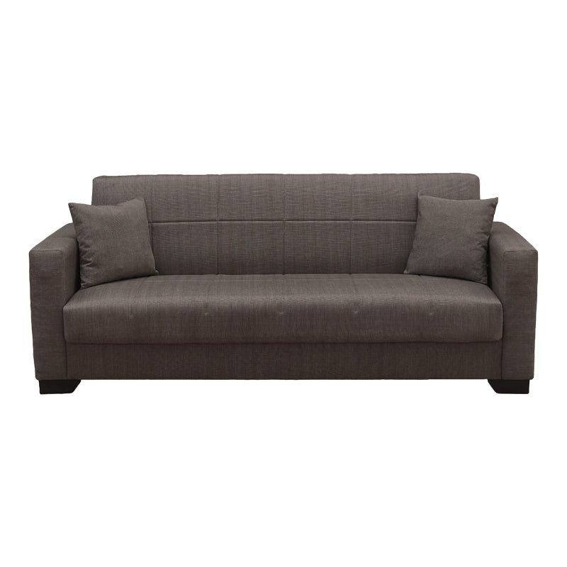 Canapea extensibilă Vox, 3 locuri, cu spațiu de depozitare, Stofă, Diverse culori, 210x84x83 cm - Maro | SKU: 438-000008 | Canapea extensibilă Vox, 3 locuri, cu spațiu de depozitare, Stofă, 210x84x83 cm, varianta Maro, produs pentru amenajarea locuinței, disponibil online în România la CasaMob
