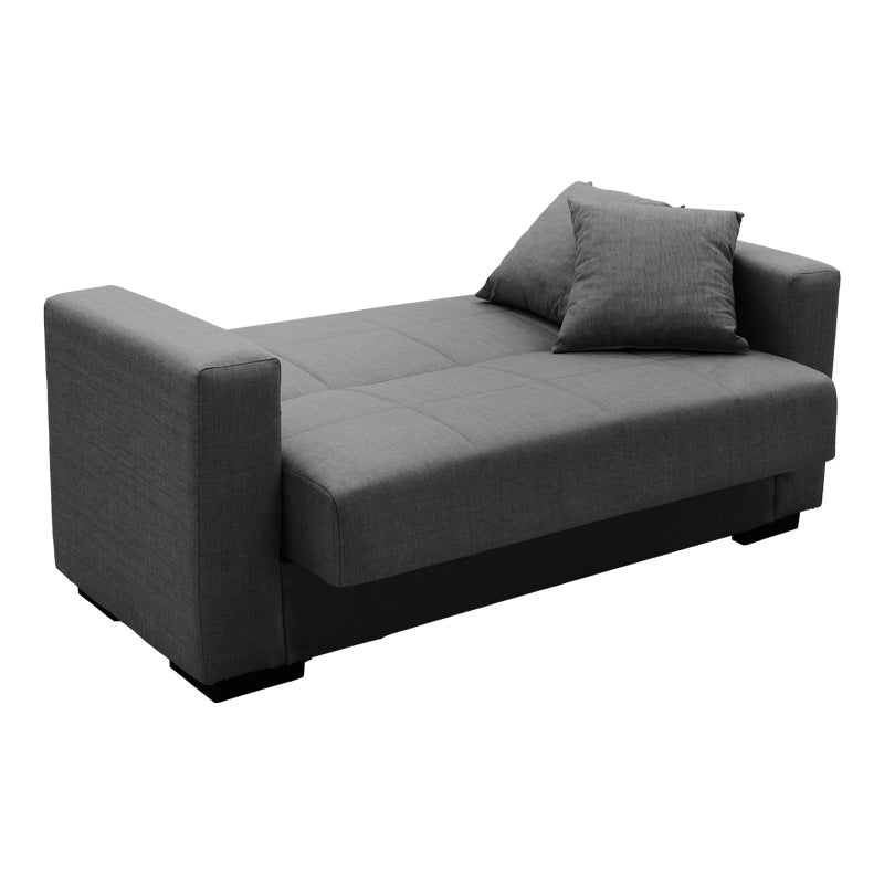 Canapea extensibilă Vox, 2 locuri, cu spațiu de depozitare, Stofă, Diverse culori, 150x84x83 cm - Gri | SKU: 438-000010 | Canapea extensibilă Vox, 2 locuri, cu spațiu de depozitare, Stofă, 150x84x83 cm, varianta Gri, produs pentru amenajarea locuinței, disponibil online în România la CasaMob