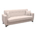 Bej | SKU: 438-000013 | Canapea extensibilă Modesto, 3 locuri, cu spațiu de depozitare, Stofă, 215x84x83 cm, varianta Bej, produs pentru amenajarea locuinței, disponibil online în România la CasaMob