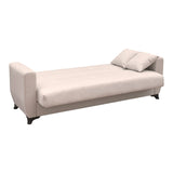 Canapea extensibilă Modesto, 3 locuri, cu spațiu de depozitare, Stofă, Diverse culori, 215x84x83 cm - Bej | SKU: 438-000013 | Canapea extensibilă Modesto, 3 locuri, cu spațiu de depozitare, Stofă, 215x84x83 cm, varianta Bej, produs pentru amenajarea locuinței, disponibil online în România la CasaMob