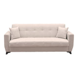 Canapea extensibilă Modesto, 3 locuri, cu spațiu de depozitare, Stofă, Diverse culori, 215x84x83 cm - Bej | SKU: 438-000013 | Canapea extensibilă Modesto, 3 locuri, cu spațiu de depozitare, Stofă, 215x84x83 cm, varianta Bej, produs pentru amenajarea locuinței, disponibil online în România la CasaMob