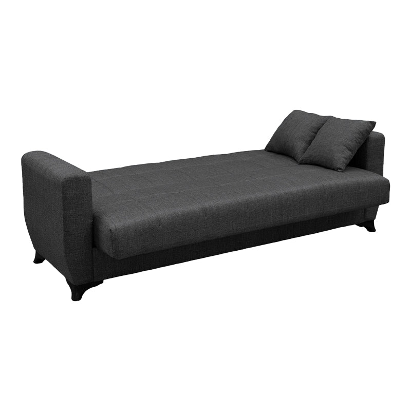 Canapea extensibilă Modesto, 3 locuri, cu spațiu de depozitare, Stofă, Diverse culori, 215x84x83 cm - Gri | SKU: 438-000014 | Canapea extensibilă Modesto, 3 locuri, cu spațiu de depozitare, Stofă, 215x84x83 cm, varianta Gri, produs pentru amenajarea locuinței, disponibil online în România la CasaMob