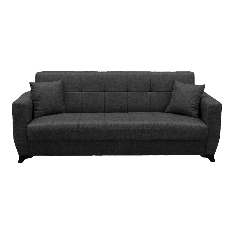 Canapea extensibilă Modesto, 3 locuri, cu spațiu de depozitare, Stofă, Diverse culori, 215x84x83 cm - Gri | SKU: 438-000014 | Canapea extensibilă Modesto, 3 locuri, cu spațiu de depozitare, Stofă, 215x84x83 cm, varianta Gri, produs pentru amenajarea locuinței, disponibil online în România la CasaMob