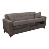 Canapea extensibilă Modesto, 3 locuri, cu spațiu de depozitare, Stofă, Diverse culori, 215x84x83 cm - Maro | SKU: 438-000016 | Canapea extensibilă Modesto, 3 locuri, cu spațiu de depozitare, Stofă, 215x84x83 cm, varianta Maro, produs pentru amenajarea locuinței, disponibil online în România la CasaMob