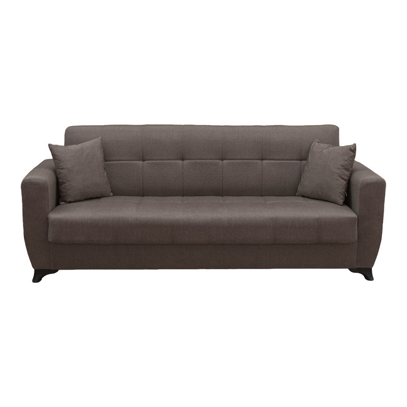 Canapea extensibilă Modesto, 3 locuri, cu spațiu de depozitare, Stofă, Diverse culori, 215x84x83 cm - Maro | SKU: 438-000016 | Canapea extensibilă Modesto, 3 locuri, cu spațiu de depozitare, Stofă, 215x84x83 cm, varianta Maro, produs pentru amenajarea locuinței, disponibil online în România la CasaMob