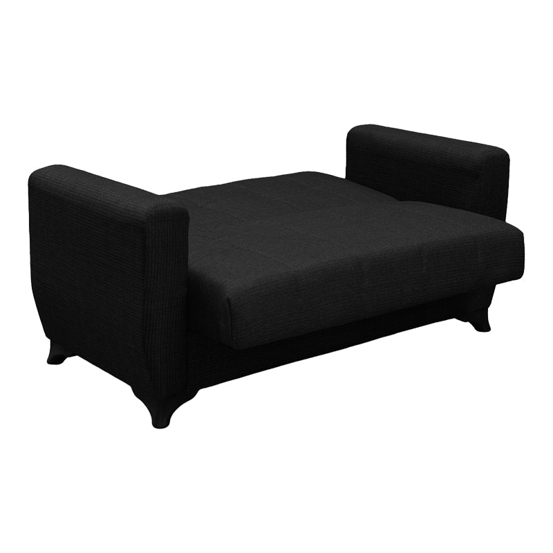 Canapea extensibilă Modesto, 2 locuri, cu spațiu de depozitare, Stofă, Diverse culori, 155x84x83 cm - Antracit | SKU: 438-000019 | Canapea extensibilă Modesto, 2 locuri, cu spațiu de depozitare, Stofă, 155x84x83 cm, varianta Antracit, produs pentru amenajarea locuinței, disponibil online în România la CasaMob