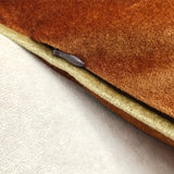 Pernă decorativă Copper Velvet Pillow With İnsert, Copper - Verde, 43x43 cm