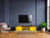 Galben | SKU: 472PHL1104 | Comodă TV Ada TV, 150x50x40 cm, varianta Galben, produs pentru amenajarea locuinței, disponibil online în România la CasaMob