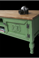 Comodă TV Ada TV, Diverse culori, 150x50x40 cm - Verde deschis | SKU: 472PHL1106 | Comodă TV Ada TV, 150x50x40 cm, varianta Verde deschis, produs pentru amenajarea locuinței, disponibil online în România la CasaMob