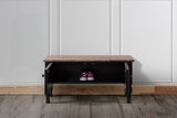 Comodă TV Ada TV Mini, Negru, 100x30x45 cm