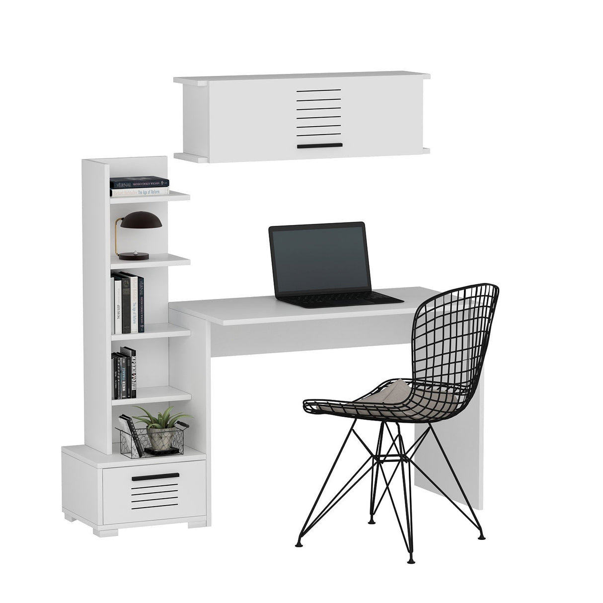 Birou Dawn, Diverse culori, 120x60x72 cm - Alb | SKU: 475OLV1213 | Birou Dawn, 120x60x72 cm, varianta Alb, produs pentru amenajarea locuinței, disponibil online în România la CasaMob
