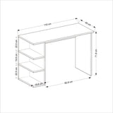 Birou Dora, Diverse culori, 110x45x72 cm - Alb | SKU: 475OLV1225 | Birou Dora, 110x45x72 cm, varianta Alb, produs pentru amenajarea locuinței, disponibil online în România la CasaMob