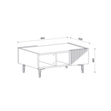 Măsuță de cafea Draw, Diverse culori, 94x62x40 cm - Antracit - Nuc | SKU: 475OLV1301 | Măsuță de cafea Draw, 94x62x40 cm, varianta Antracit - Nuc, produs pentru amenajarea locuinței, disponibil online în România la CasaMob