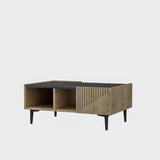 Măsuță de cafea Draw, Diverse culori, 94x62x40 cm - Stejar - Negru | SKU: 475OLV1302 | Măsuță de cafea Draw, 94x62x40 cm, varianta Stejar - Negru, produs pentru amenajarea locuinței, disponibil online în România la CasaMob
