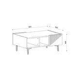 Măsuță de cafea Draw, Diverse culori, 94x62x40 cm - Stejar - Negru | SKU: 475OLV1302 | Măsuță de cafea Draw, 94x62x40 cm, varianta Stejar - Negru, produs pentru amenajarea locuinței, disponibil online în România la CasaMob