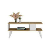 Măsuță de cafea Ayca, Diverse culori, 90x45x40 cm - Sapphire - Alb | SKU: 475OLV1321 | Măsuță de cafea Ayca, 90x45x40 cm, varianta Sapphire - Alb, produs pentru amenajarea locuinței, disponibil online în România la CasaMob