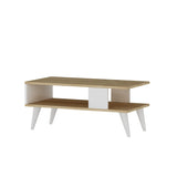Măsuță de cafea Ayca, Diverse culori, 90x45x40 cm - Sapphire - Alb | SKU: 475OLV1321 | Măsuță de cafea Ayca, 90x45x40 cm, varianta Sapphire - Alb, produs pentru amenajarea locuinței, disponibil online în România la CasaMob