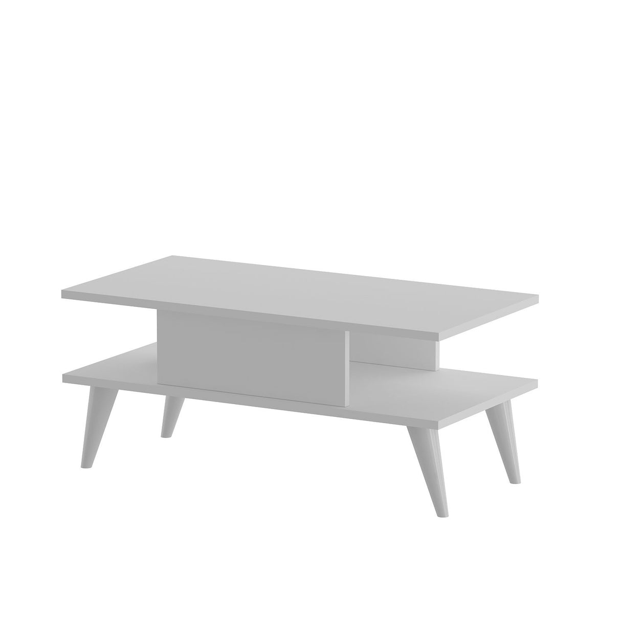 Măsuță de cafea Beta, Diverse culori, 90x45x40 cm - Alb | SKU: 475OLV1322 | Măsuță de cafea Beta, 90x45x40 cm, varianta Alb, produs pentru amenajarea locuinței, disponibil online în România la CasaMob