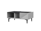 Măsuță de cafea Draw, Diverse culori, 94x62x40 cm - Alb - Negru | SKU: 475OLV1345 | Măsuță de cafea Draw, 94x62x40 cm, varianta Alb - Negru, produs pentru amenajarea locuinței, disponibil online în România la CasaMob