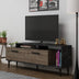 Nuc - Black marble | SKU: 475OLV1402 | Comodă TV Niva, 150x31x54 cm, varianta Nuc - Black marble, produs pentru amenajarea locuinței, disponibil online în România la CasaMob