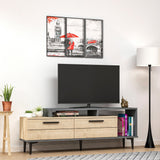 Comodă TV Niva, Diverse culori, 150x31x54 cm - Stejar safir - Antracit | SKU: 475OLV1408 | Comodă TV Niva, 150x31x54 cm, varianta Stejar safir - Antracit, produs pentru amenajarea locuinței, disponibil online în România la CasaMob