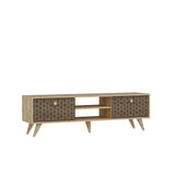 Comodă TV Newyork, Stejar safir, 150x35x45 cm