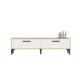Comodă TV Inel, Diverse culori, 150x30x45 cm - Sapphire - Alb | SKU: 475OLV1421 | Comodă TV Inel, 150x30x45 cm, varianta Sapphire - Alb, produs pentru amenajarea locuinței, disponibil online în România la CasaMob
