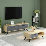 Comodă TV Melisa, Diverse culori, 120x30x45 cm - Sapphire - Antracit | SKU: 475OLV1425 | Comodă TV Melisa, 120x30x45 cm, varianta Sapphire - Antracit, produs pentru amenajarea locuinței, disponibil online în România la CasaMob
