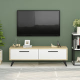 Comodă TV Melisa, Diverse culori, 120x30x45 cm - Sapphire - Alb | SKU: 475OLV1426 | Comodă TV Melisa, 120x30x45 cm, varianta Sapphire - Alb, produs pentru amenajarea locuinței, disponibil online în România la CasaMob