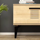 Comodă TV Asimo, Diverse culori, 150x30x45 cm - Stejar safir | SKU: 475OLV1431 | Comodă TV Asimo, 150x30x45 cm, varianta Stejar safir, produs pentru amenajarea locuinței, disponibil online în România la CasaMob